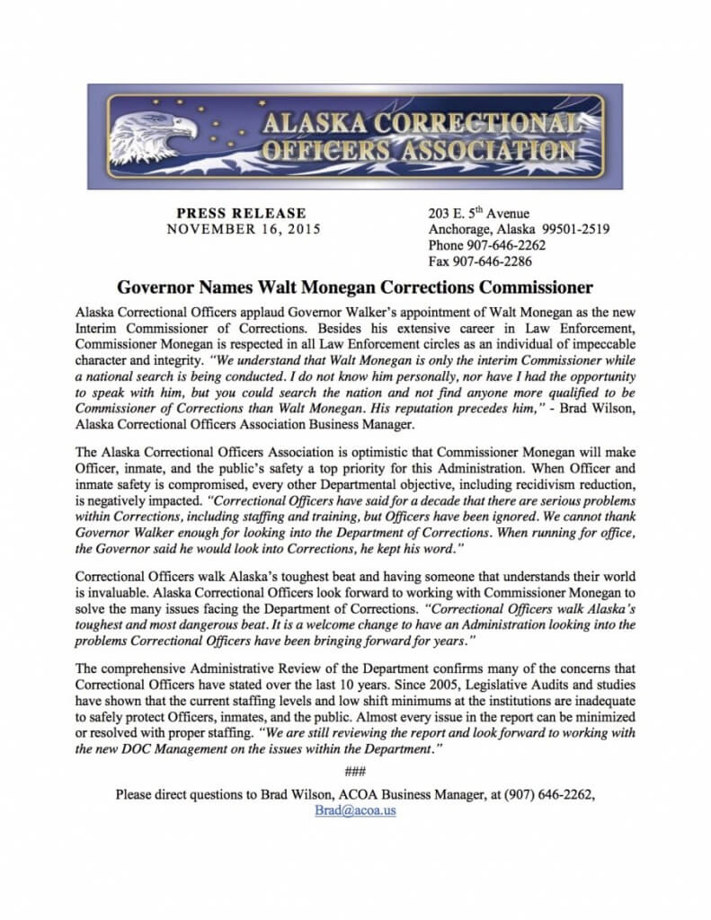 2015-11-16 ACOA Press Release