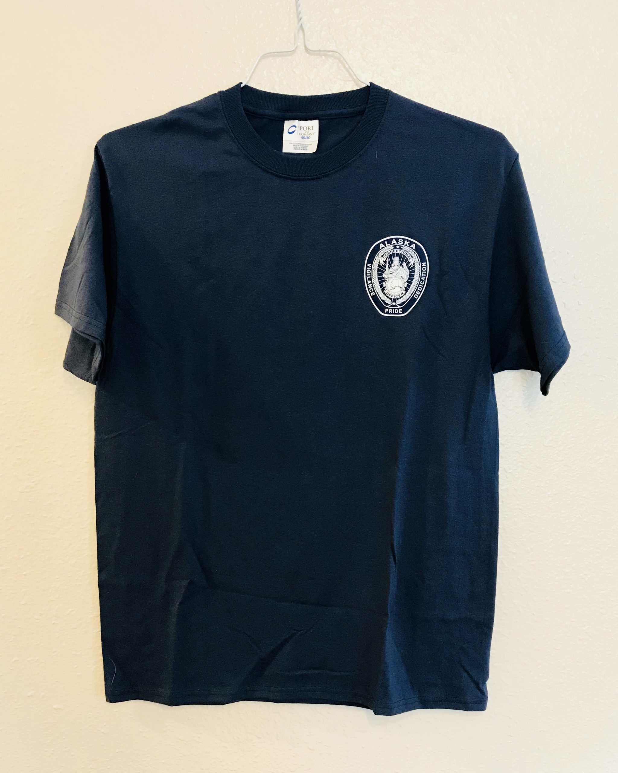 Corrections Badge T-shirt - Alaska Correctional Officers Association