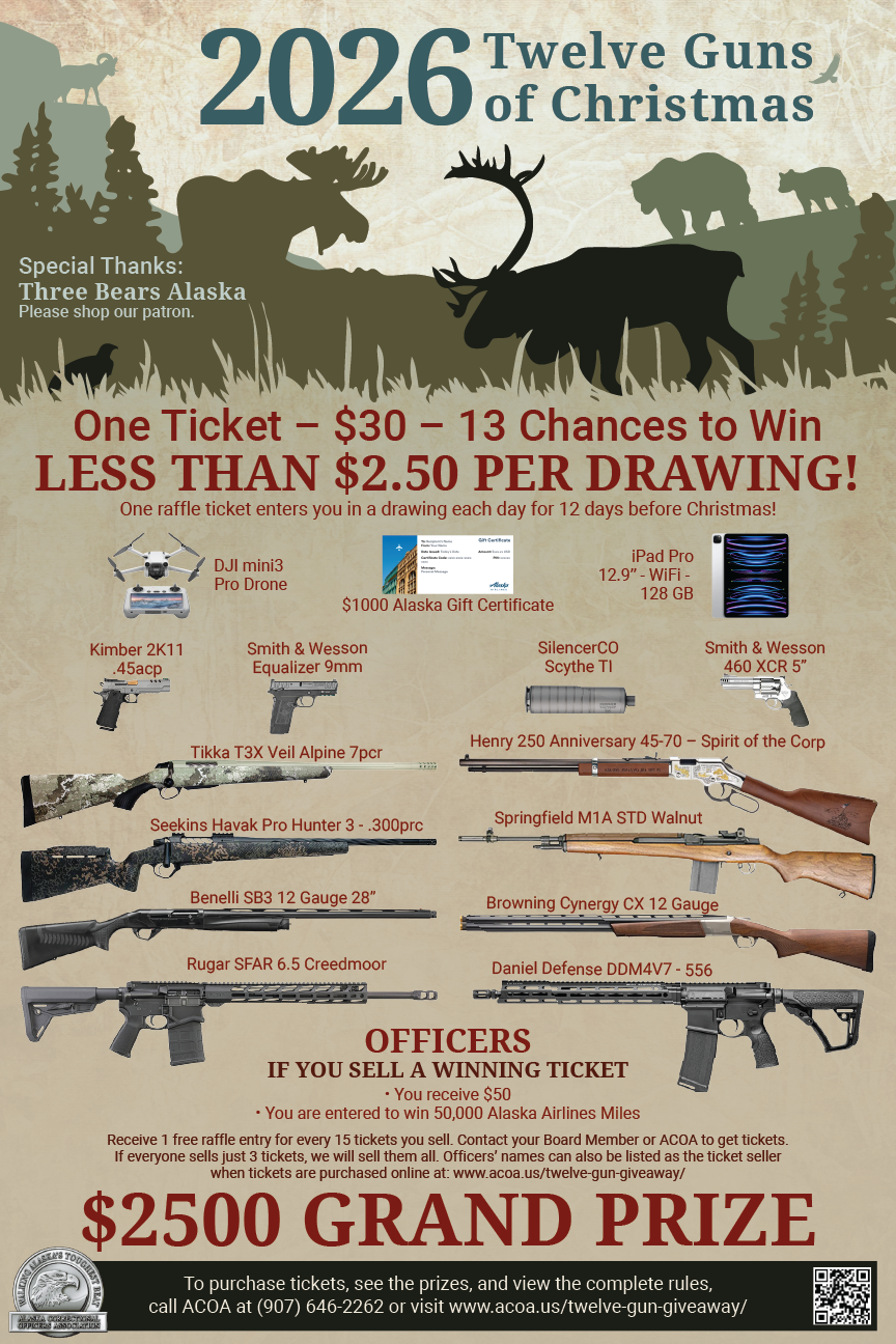 2026 Twelve Guns of Christmas Poster